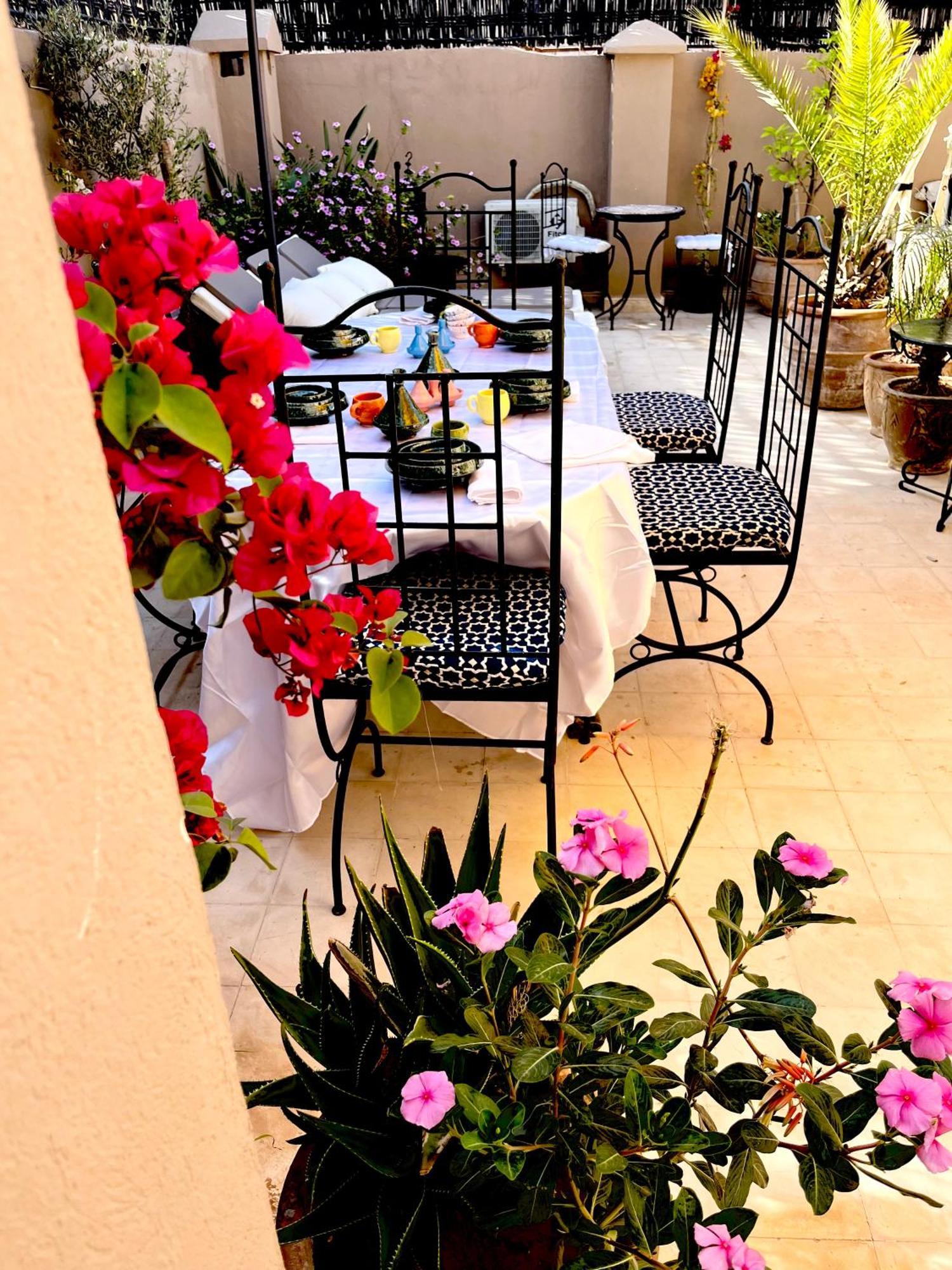 Riad Darna 4 Chambres Avec Piscine Et Petit Dejeuner Marrakesh Exterior photo