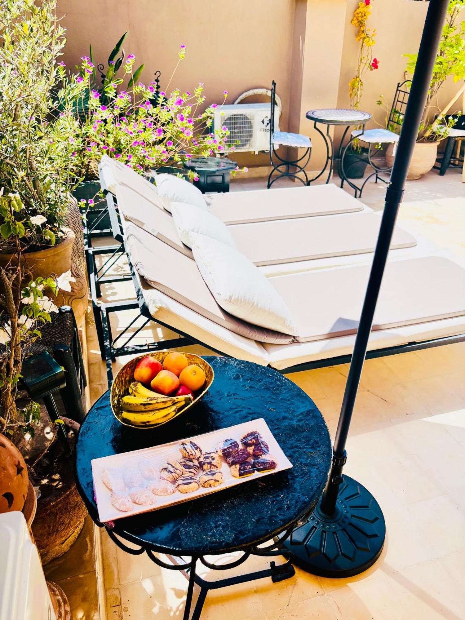 Riad Darna 4 Chambres Avec Piscine Et Petit Dejeuner Marrakesh Exterior photo