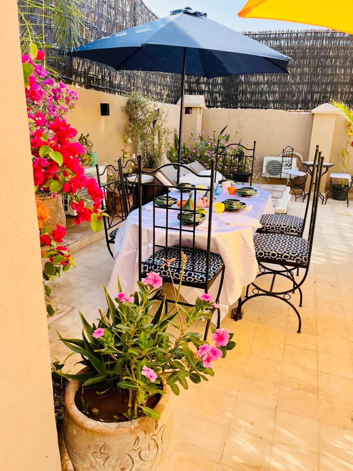 Riad Darna 4 Chambres Avec Piscine Et Petit Dejeuner Marrakesh Exterior photo